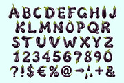 Eggplant Font, a Script Font by Handmadefont (Thumbnail 2 of 15)