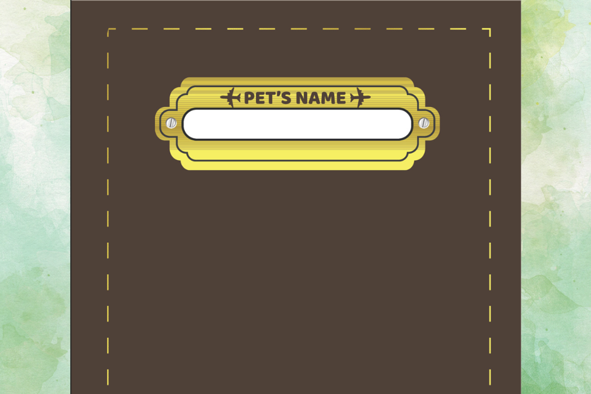 Pet Passport Editable Template, a Print Template by Illustrations By Azmira (Photo 7 of 7)