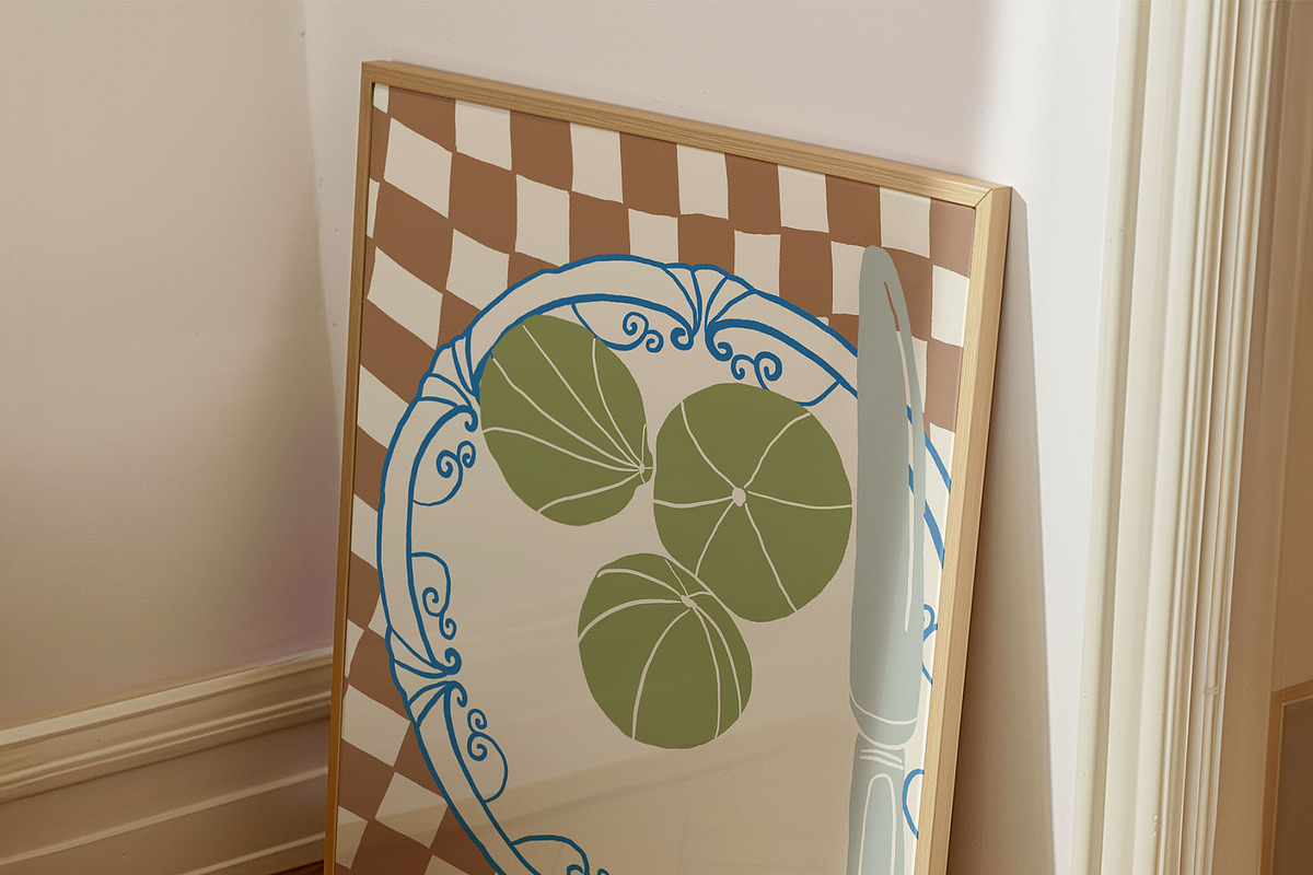 Hand Drawn Still Life Posters, a Food Illustration by Ayya Studio (Photo 11 of 12)