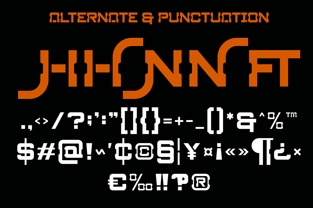 Antheum - A Modern Techno Font, a Sans Serif Font by Marvadesign (Photo 7 of 8)