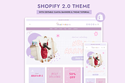 Boutique Fashion Shopify Template, a Shopify Template by Sky and Stars (Thumbnail 1 of 5)