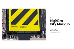 City Light Poster Mockup