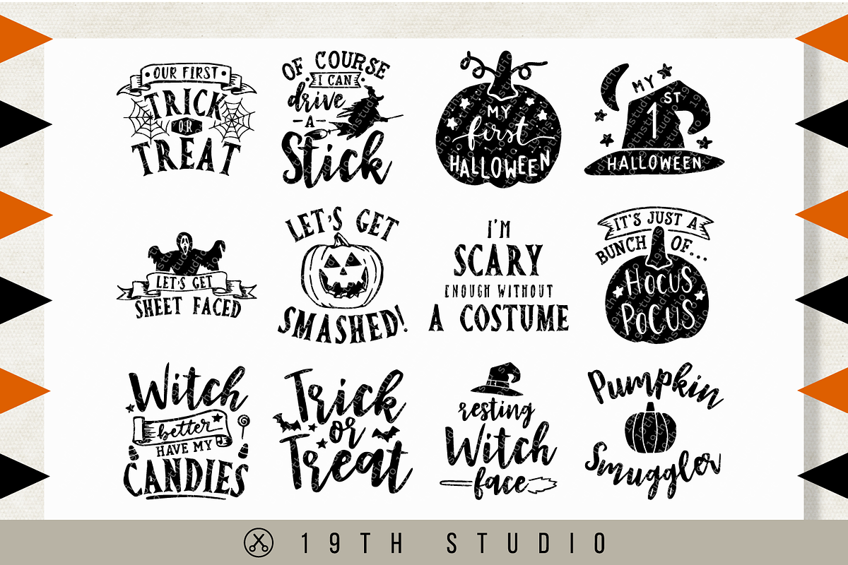 Halloween SVG Bundle | MB28, an Illustration by Craft House SVG (Photo 2 of 4)
