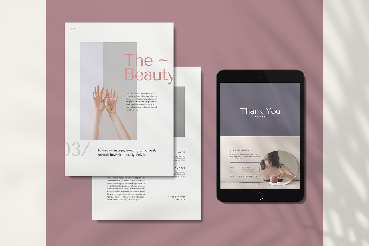 PARALEL Photography Portfolio Canva, a Magazine Template by BlancaLab Studio (Photo 8 of 9)