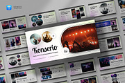 Musical Concert Keynote Template, a Presentation Template by fluffstudio (Thumbnail 1 of 4)