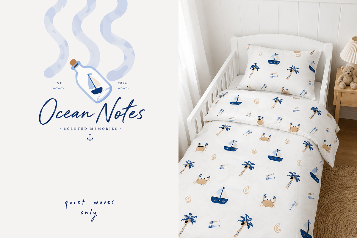 Coastal Charm | Vector Icons Set, a Decorative Illustration by Nutalin Art (Photo 4 of 16)