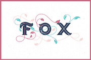 Flor Layered Font + Extras, a Font by Shoutbam (Thumbnail 16 of 20)