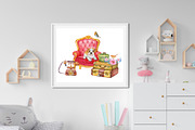 London Clipart Watercolor, an Illustration by MitrushovaArt (Thumbnail 5 of 5)