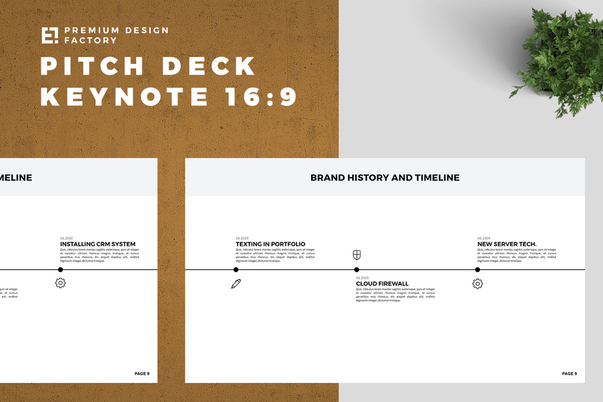 Pitchdeck Presentation Keynote, a Presentation Template by Egotype (Photo 10 of 12)