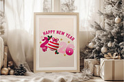 Happy New Year 2026 PNG, Christmas, an Illustration by DreamArtGraphic (Thumbnail 2 of 6)