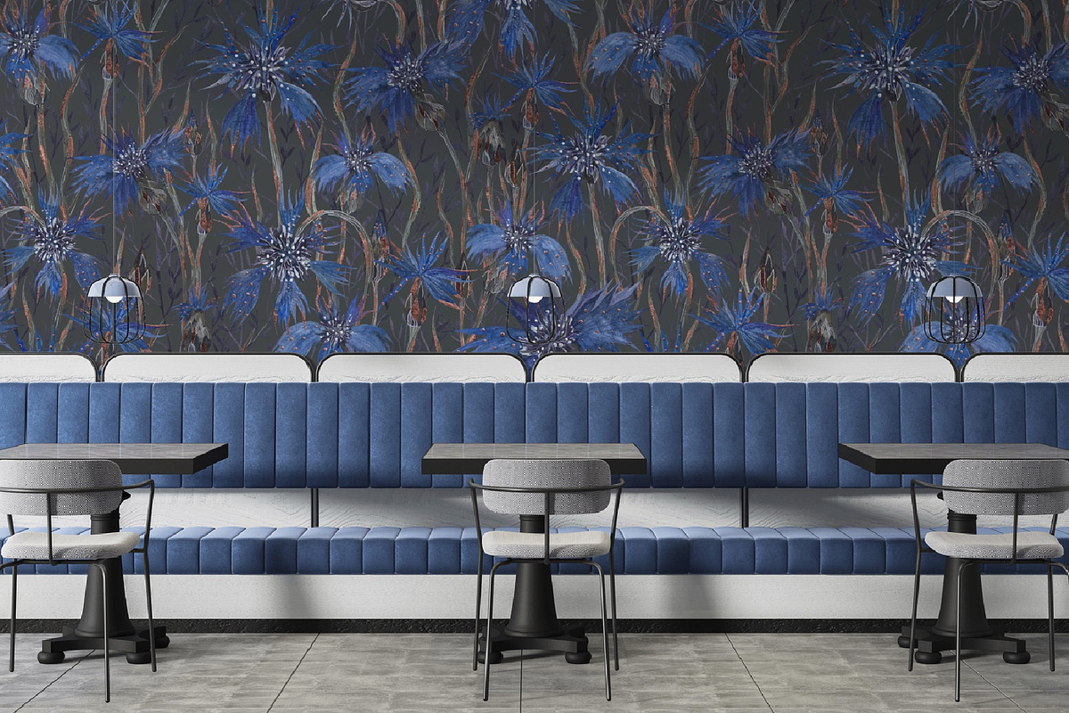 Pattern Cornflowers, an Illustration by PASHKOVA (Photo 2 of 14)
