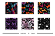 Butterfly Retro Art Style Patterns, a Pattern Graphic by karenfoleyphoto (Thumbnail 8 of 16)