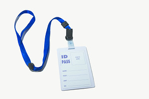 Necklace id pass featuring access, accessibility, and authority