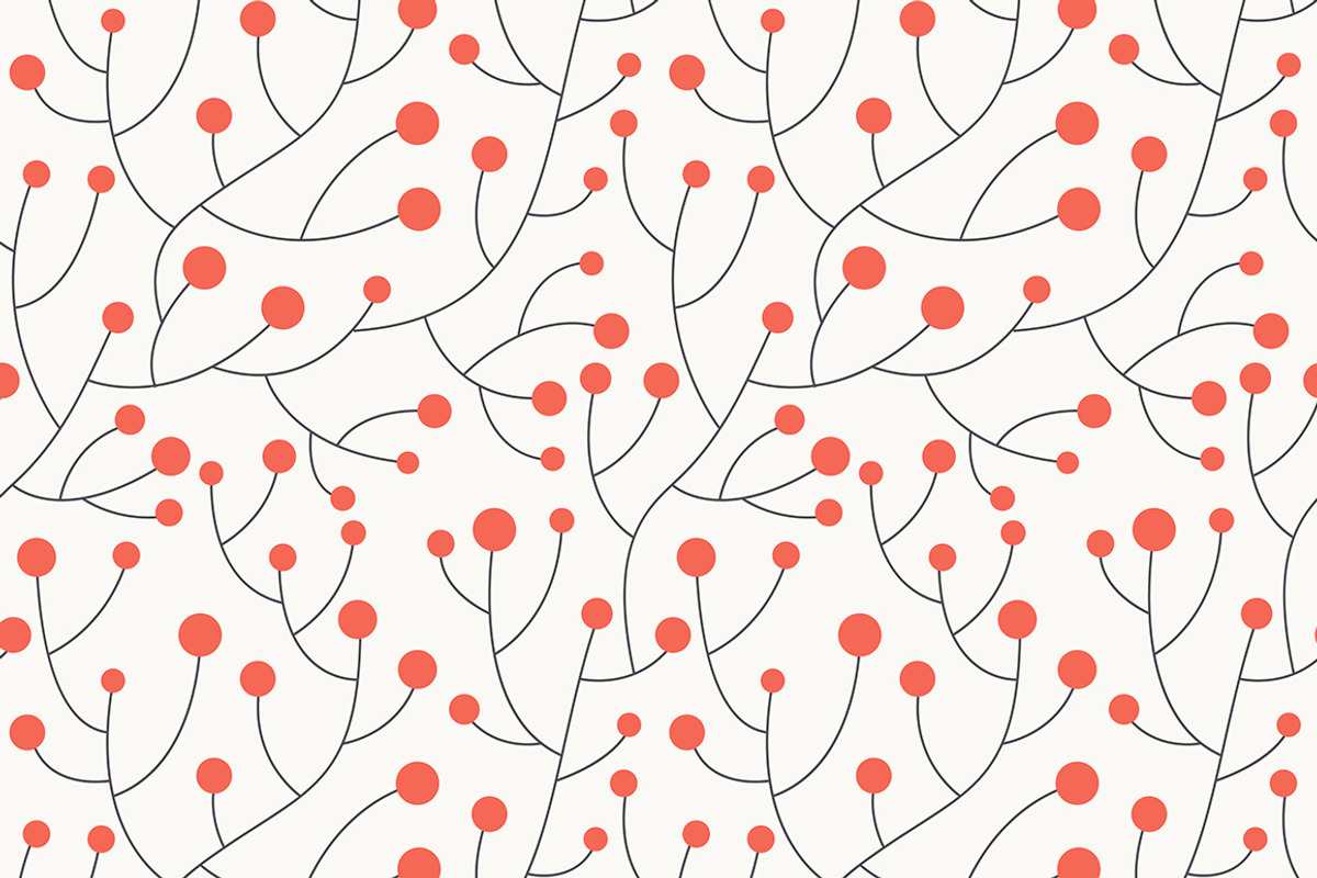 Cute Floral Seamless Patterns preview 3