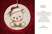 Xmas Ornament Mockup, a Household Mockup by EmpaviMockups (Thumbnail 6 of 6)