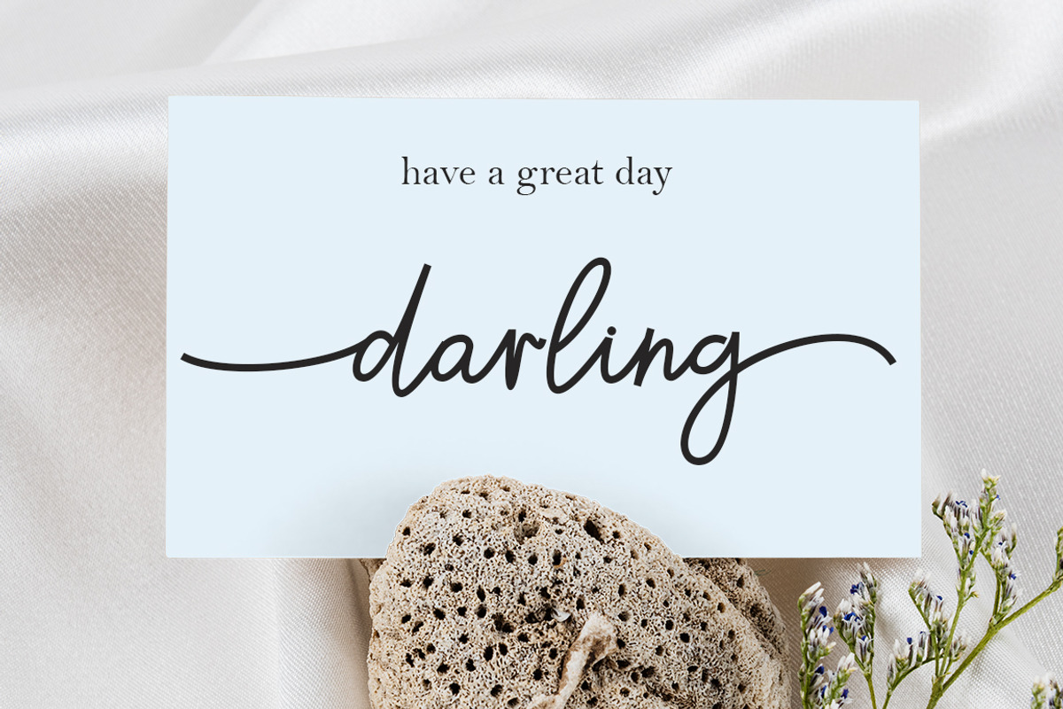 farmhouse, a Script Font by Nurul_kamal (Photo 5 of 9)