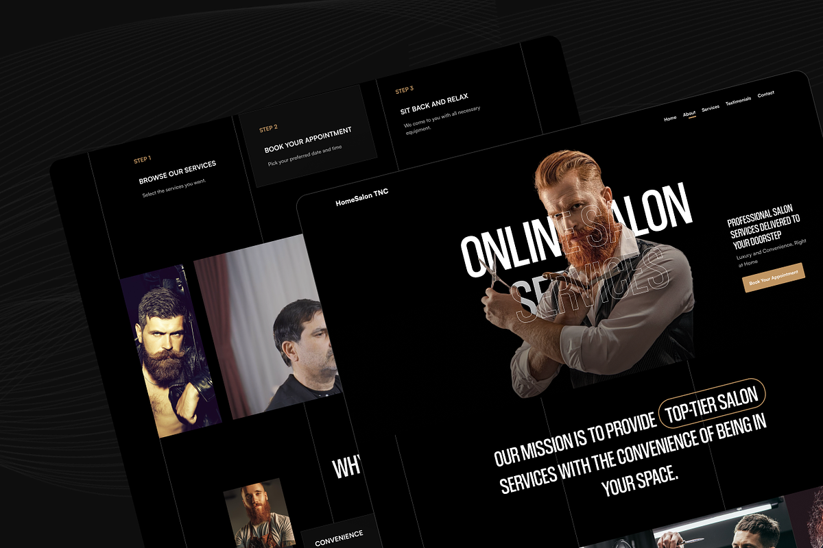 HomeSalon TNC - Salon HTML Template, a HTML Template by TNCFlow (Photo 5 of 5)