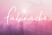 Fabinache | Sale 90% Off, a Script Font by Katie Holland (Thumbnail 1 of 10)