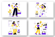 10 Business Woman Illustration, a Person Illustration by denayunebgt (Thumbnail 2 of 4)