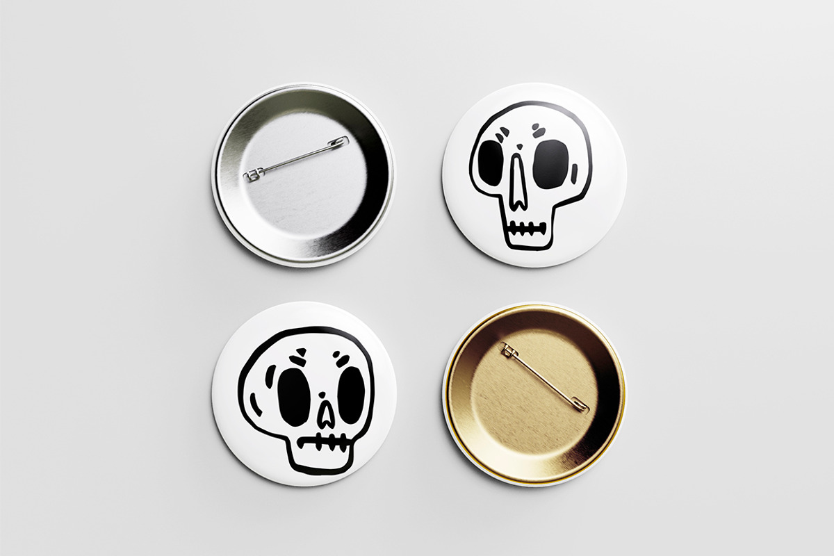 HALLOWEEN SKULLS 10 patterns, a Pattern Graphic by Ja Polina ArtShop (Photo 2 of 7)