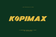 Kopimax, a Sans Serif Font by khurasan (Thumbnail 1 of 5)