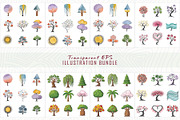 299 Romantic heart tree illustration, an Object Graphic by Sofia's Fashion (Thumbnail 4 of 5)