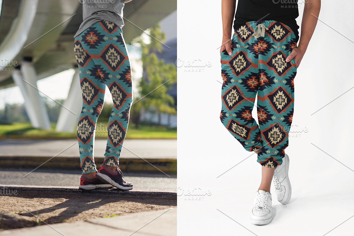 Desert Southwestern Aztec Pattern, a Pattern Graphic by PPEthnicDecorPattern (Photo 6 of 10)