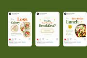 Vegan Instagram Post, a Social Media Template by Neermana (Thumbnail 4 of 4)