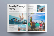 Photo Album Book Layout Template, a Magazine Template by E-Type (Thumbnail 6 of 8)