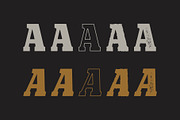10 Font - Bonaro Font Family, a Sans Serif Font by sabrcreative (Thumbnail 2 of 6)