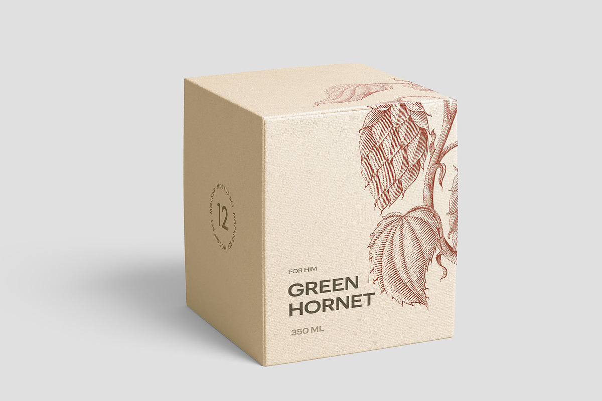 Box Mockup Bundle, a Packaging Mockup by GraphicWave (Photo 12 of 22)