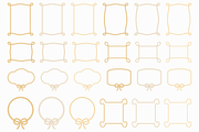 Rope Frame Label SVG PNG Bundle, a Decorative Illustration by Kusumaillustration (Thumbnail 14 of 15)