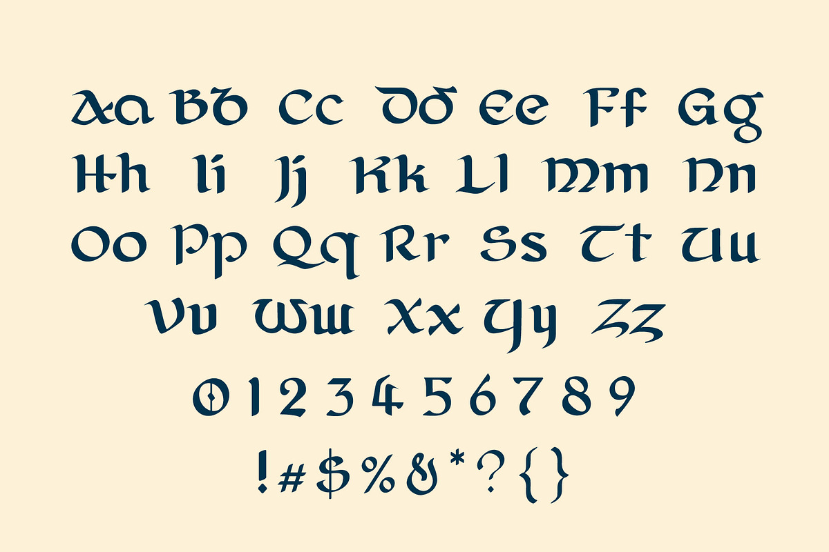 Caledonian, a Font by Loudoun Design Co. (Photo 3 of 6)