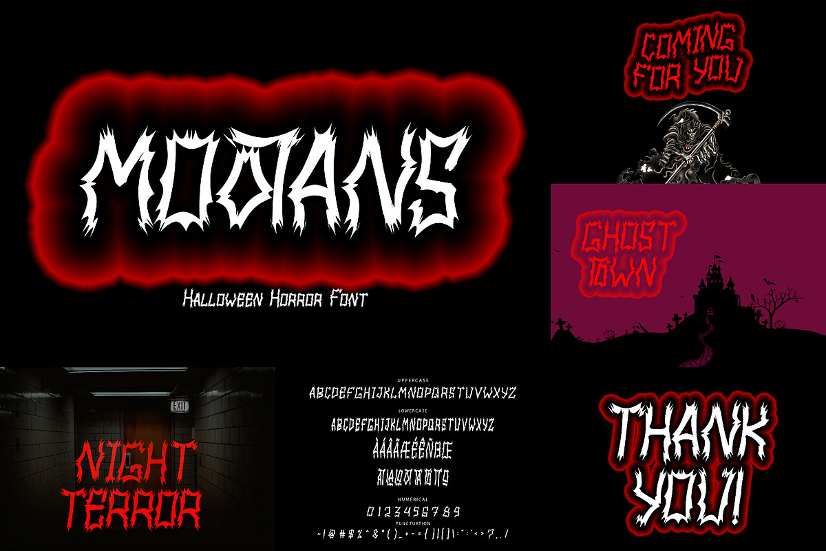 Halloween Font Bundle SALE!!, a Font by NTC Graphic (Photo 14 of 17)