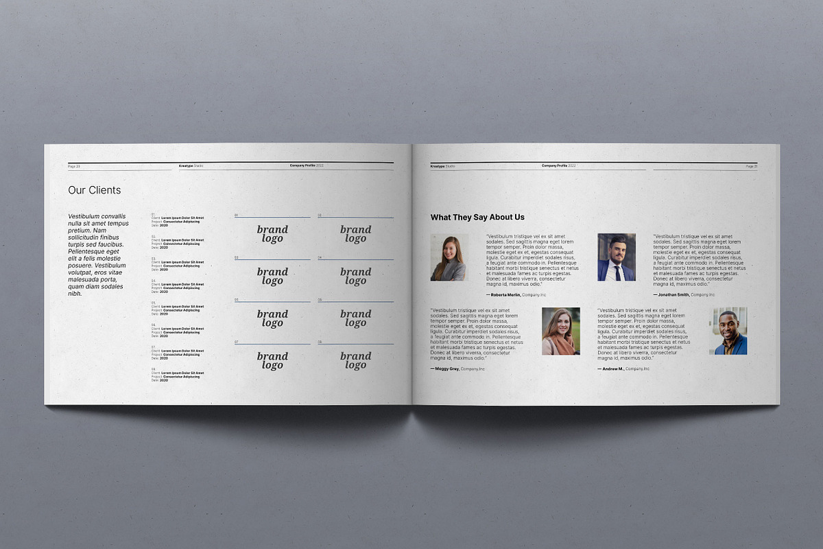 Kreatype Company Profile, a Brochure Template by Kreatype Studio (Photo 11 of 15)