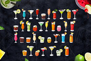 Cocktails Bundle+bonus, a Food Illustration by Astarte_design (Thumbnail 2 of 10)