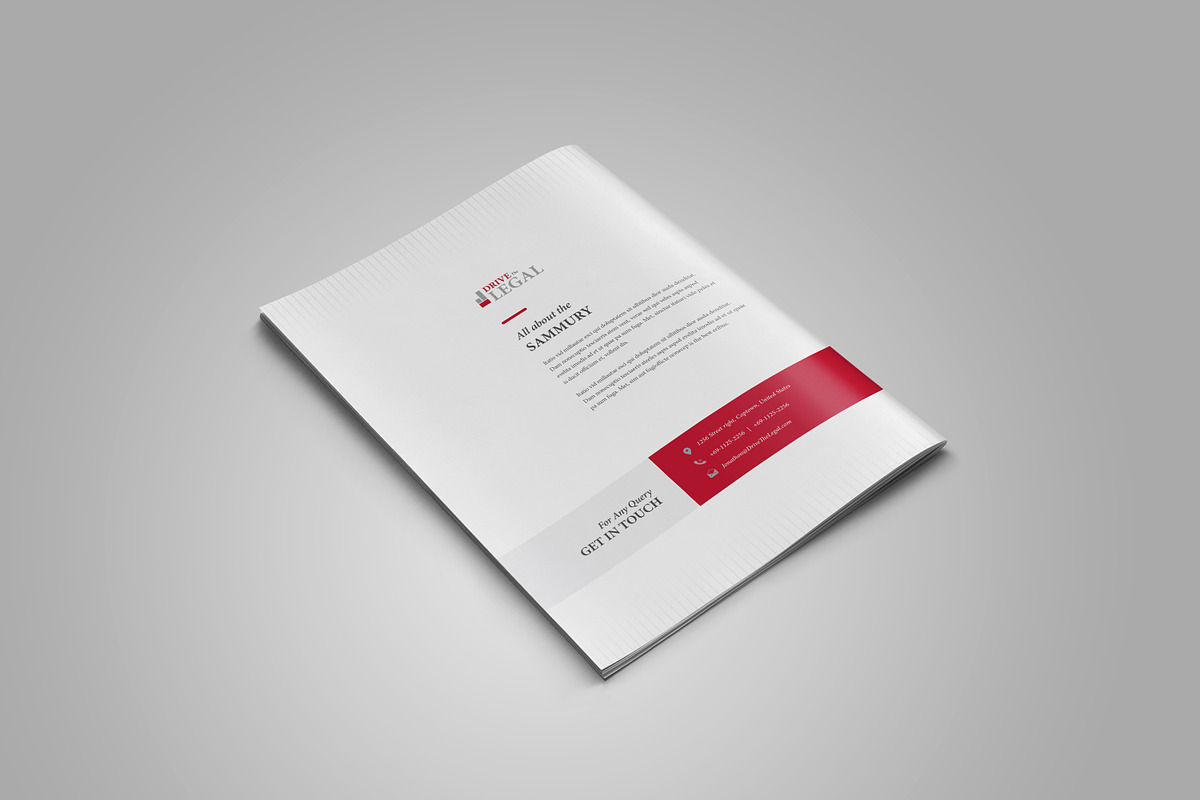 Legal Attorney Law Proposal Design, a Stationery Template by Layout Design (Photo 9 of 9)