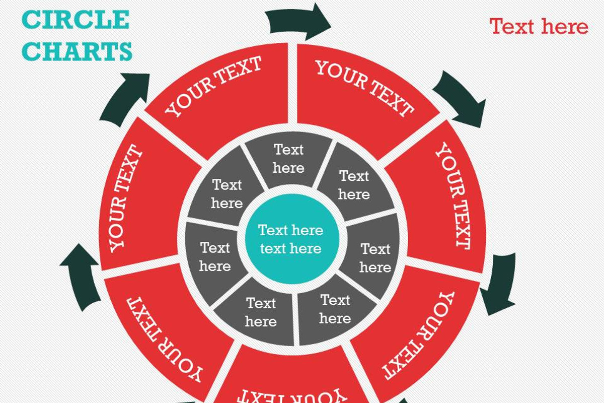 Circle Chart 1 PowerPoint Template, a Presentation Template by Yes Presentations (Photo 8 of 18)