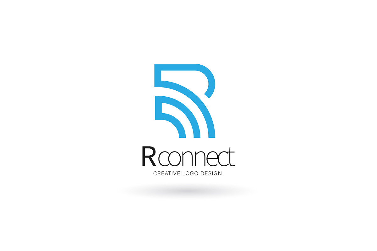 R connect logo