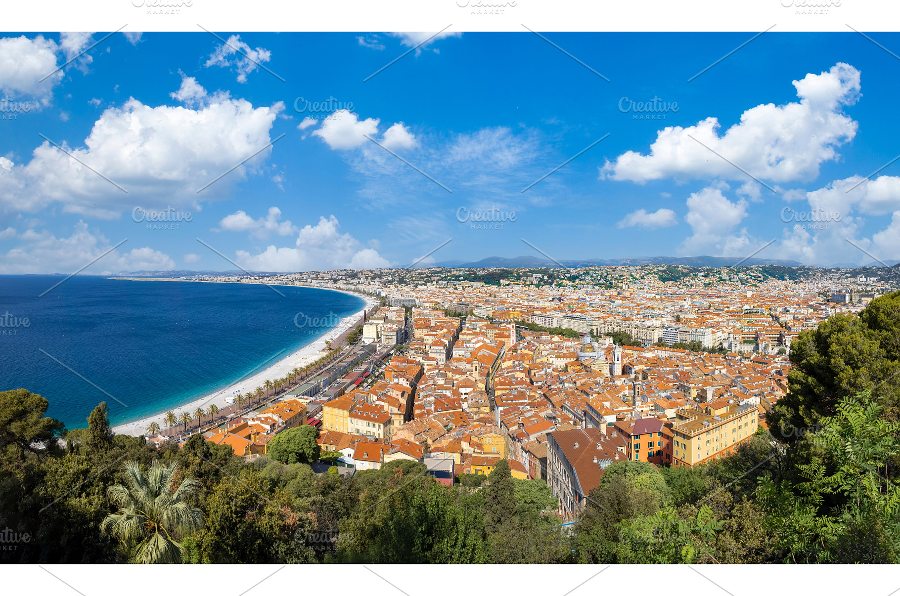 France, panoramic skyline of old, an Architecture Photo by Web Engine Design