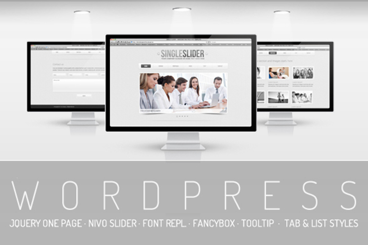 Single Slider - Wordpress Theme, a WordPress Template by Foos (Photo 1 of 2)