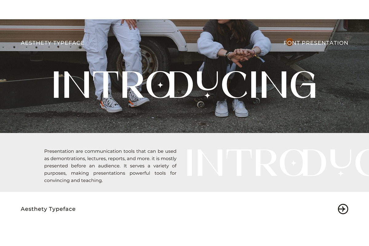 Aesthety Typeface, a Serif Font by Get Studio (Photo 8 of 13)