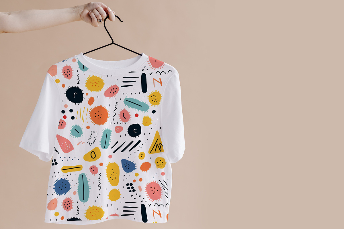 Boho Pastel Seamless Pattern, a Pattern Graphic by Forhadx5 (Photo 3 of 12)