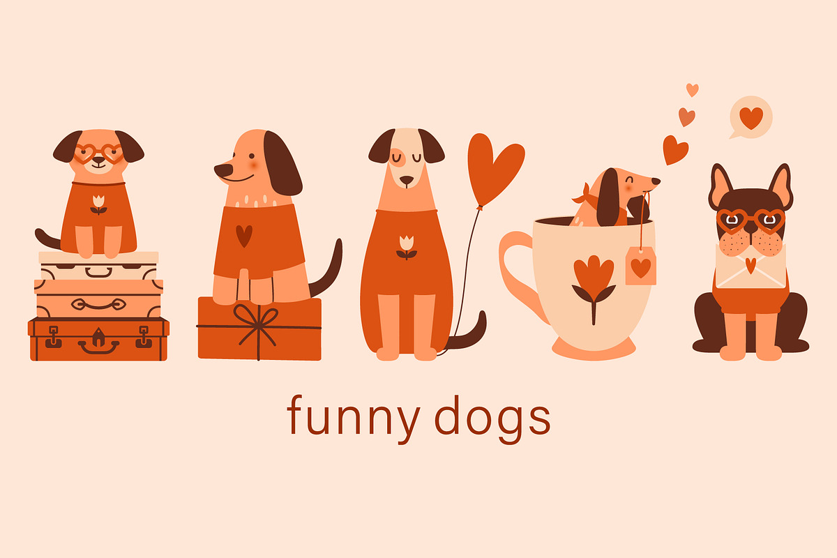 National Dog Day. Adopt a dog!, an Animal Illustration by Renberrry.Store (Photo 10 of 12)