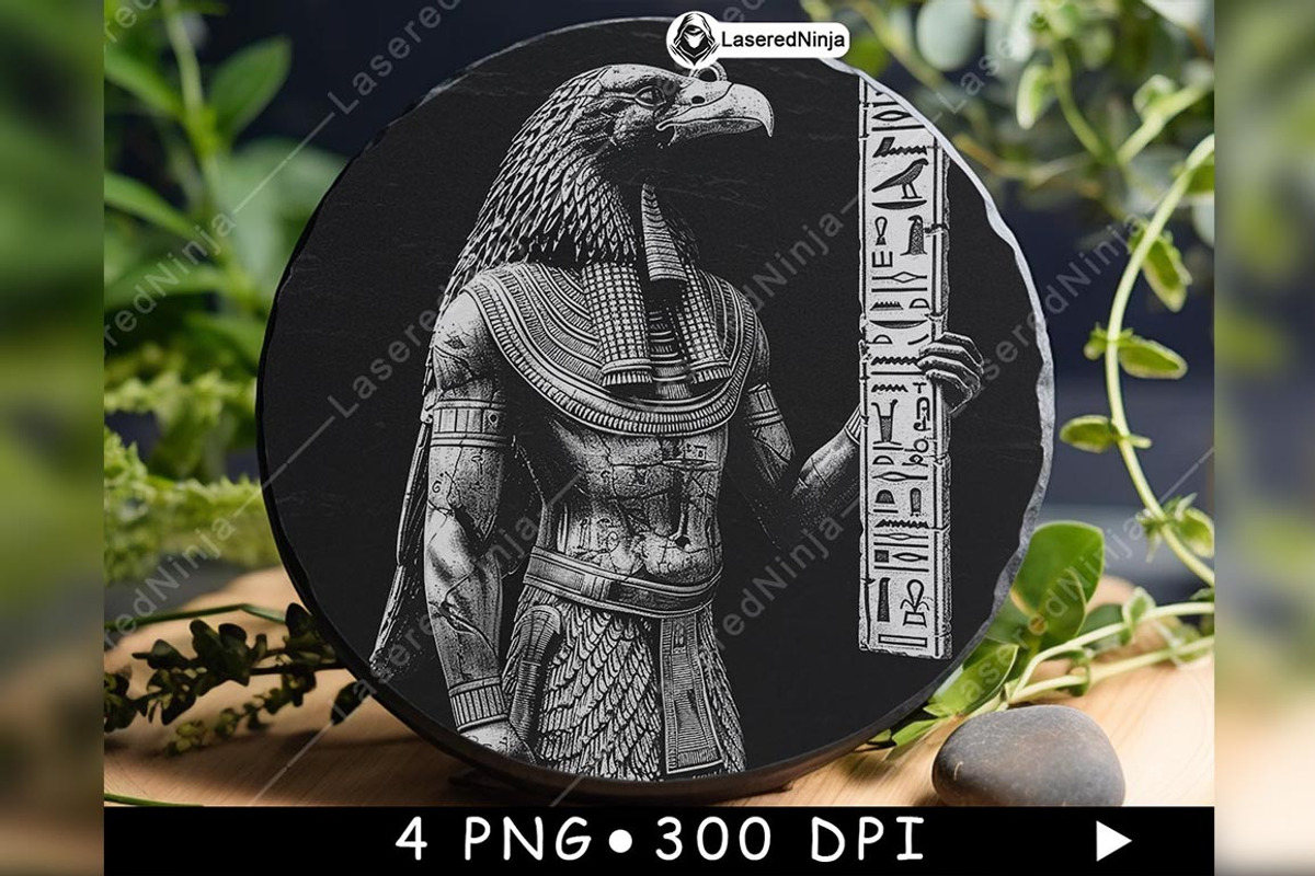Horus Egyptian God Eagle Head Falcon, a Background Graphic by LaseredNinja (Photo 2 of 7)