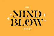 Billy Magie - Stylish Stencil Serif, a Serif Font by Sarid Ezra (Thumbnail 8 of 9)