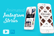ANIMATED Instagram Stories Template, a Social Media Template by BranderDesigns (Thumbnail 1 of 14)