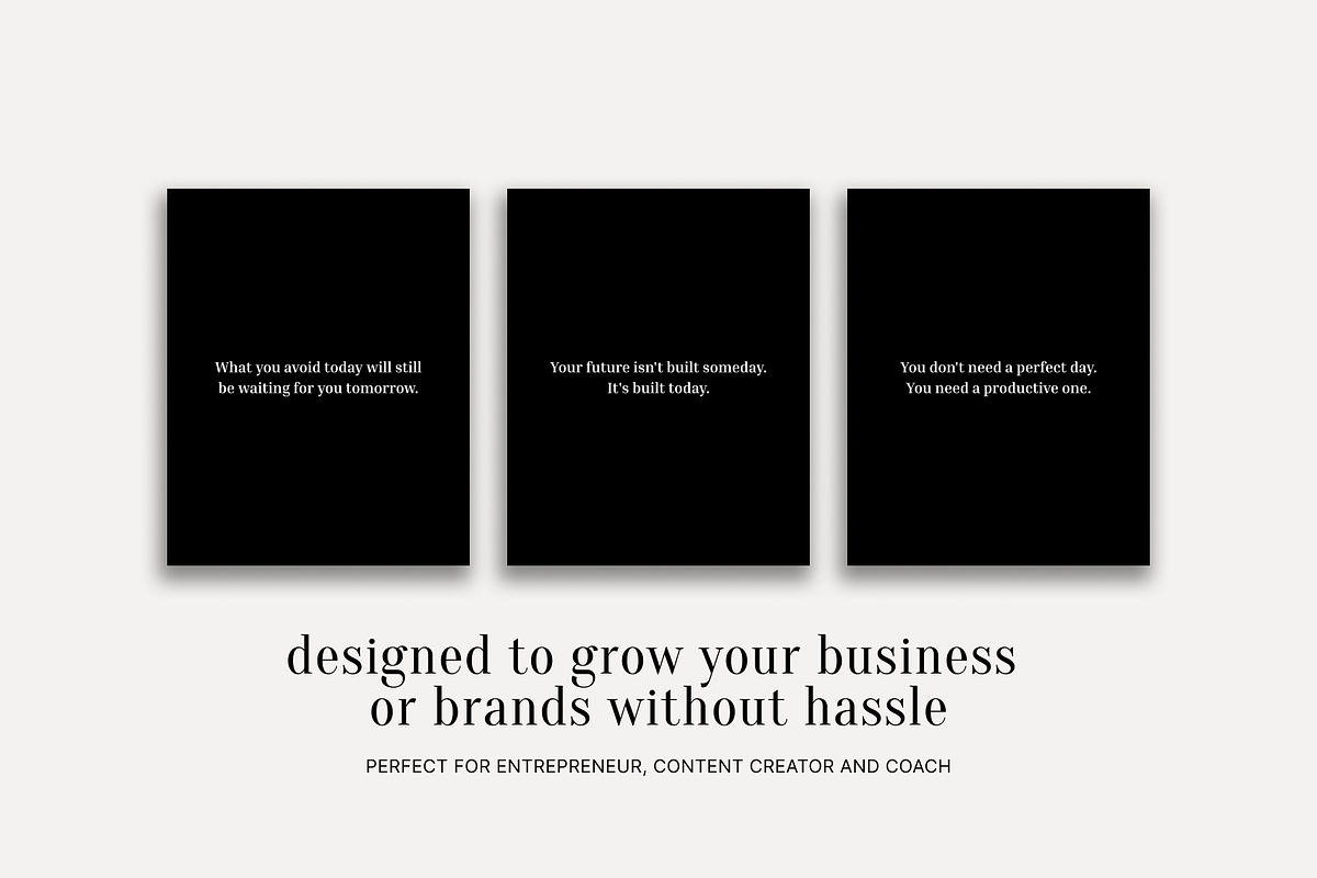 50 INSPIRING INSTAGRAM QUOTES, a Social Media Template by RB Boutique (Photo 5 of 5)