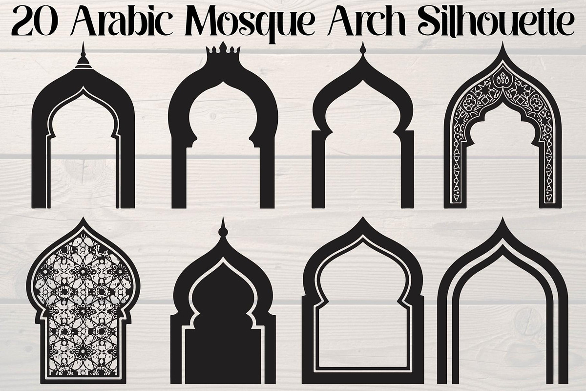 Arabic Mosque Arch, an Object Graphic by Creativeshirt (Photo 1 of 12)