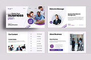 Business Plan Presentation Template, a Presentation Template by MightyDesign (Thumbnail 2 of 8)